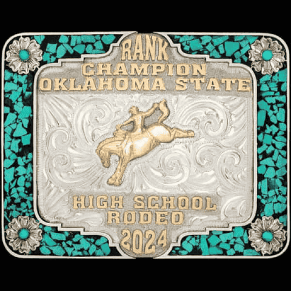 Astoria Turquoise Belt Buckle 