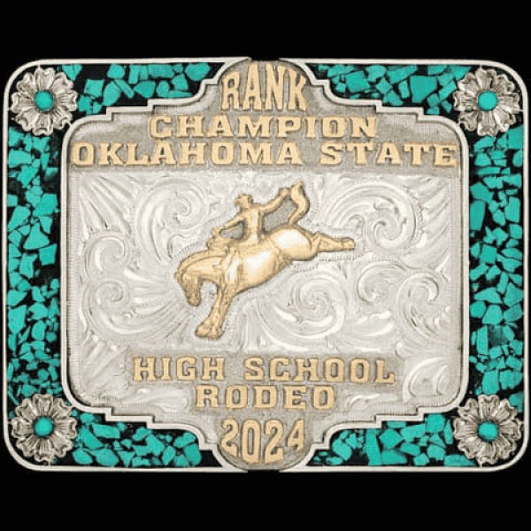 Astoria Turquoise Belt Buckle 