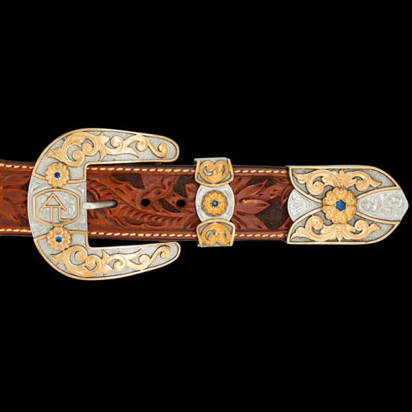 Alpine Custom Three Piece Buckle Set