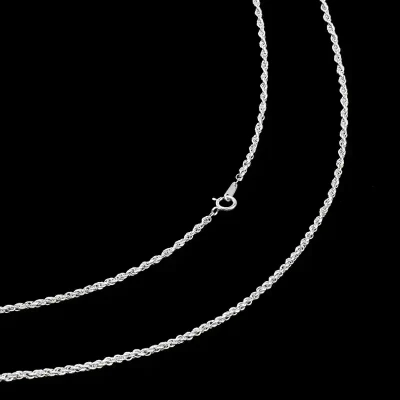 Rope Silver Chain