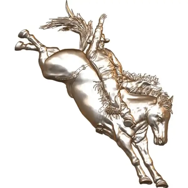 Bareback Bronc Rider