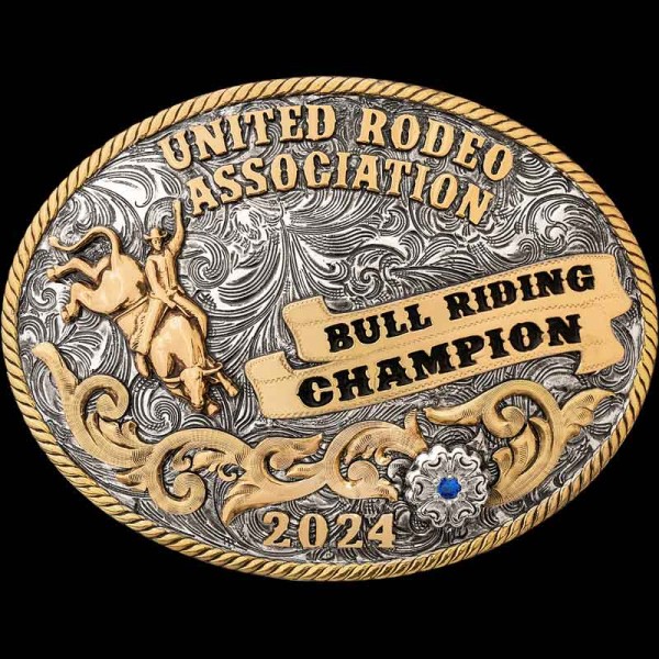 Rodeo belt buckle