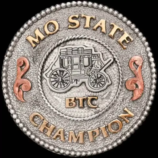 Praying Cowboy Church Concho - 1 1/4\" Screw Back Western Decor For Belts & Leather Crafts