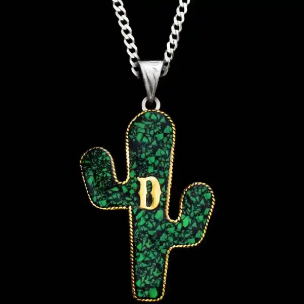 San Pedro Cactus Custom Pendant - MollysCustomSilver