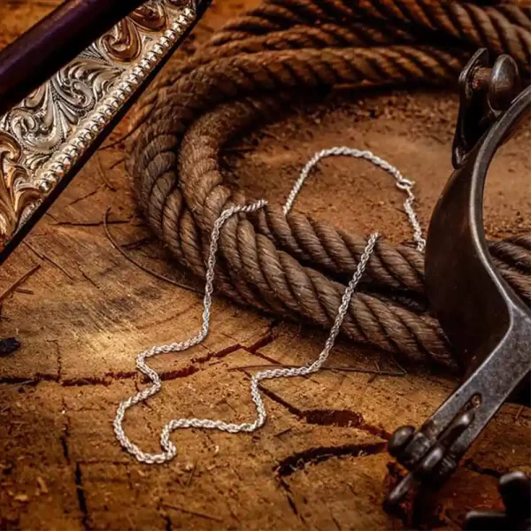 Rope Silver Chain - Molly's Custom Silver
