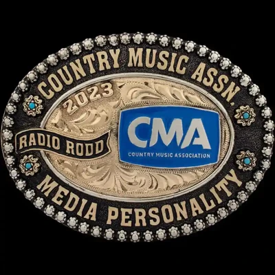 Radio Rodd Belt Buckle