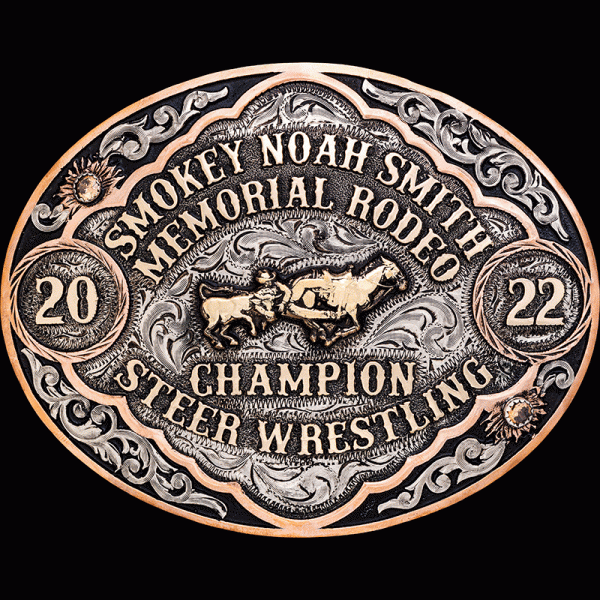 Custom Trophy Award Belt Buckles