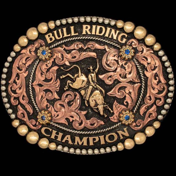Bull Rider Belt Buckle (In Stock)