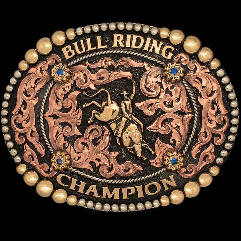 Embrace the spirit of the rodeo with our Bull Rider Belt Buckle, crafted for champions. In stock and ready for those who seek the thrill of the arena.