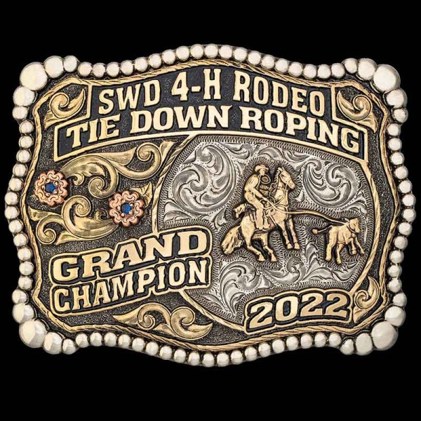 4-H Western Belt Buckle