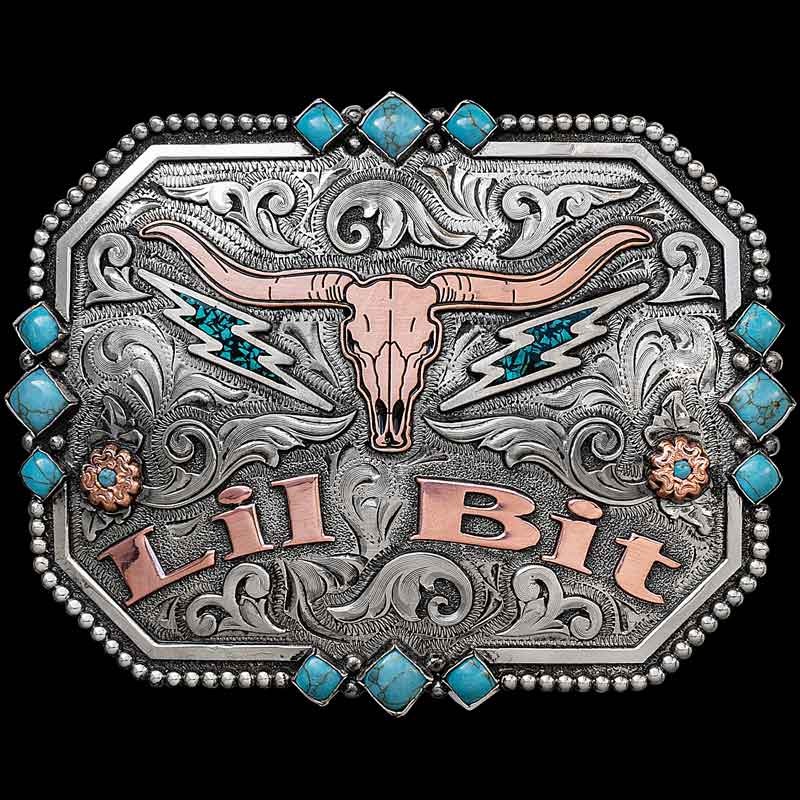 Diamond Turquoise Belt Buckle Molly s Custom Silver