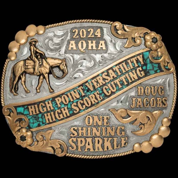 Knoxville Turquoise Belt Buckle 