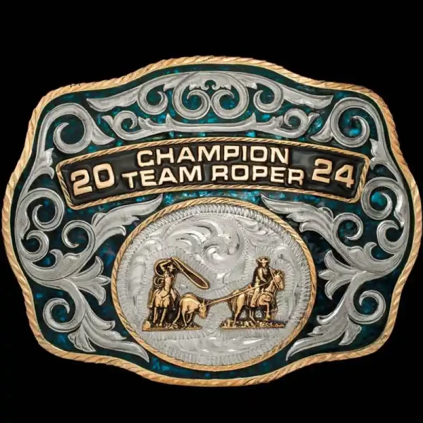 Sheridan Turquoise Belt Buckle 