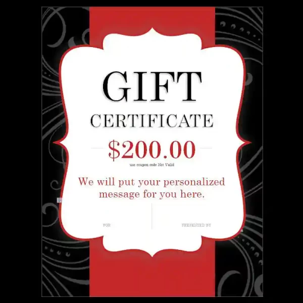 Gift Certificate, Purchase a gift certificate for your favorite cowboy or cowgirl. Choose the amount and add any private message