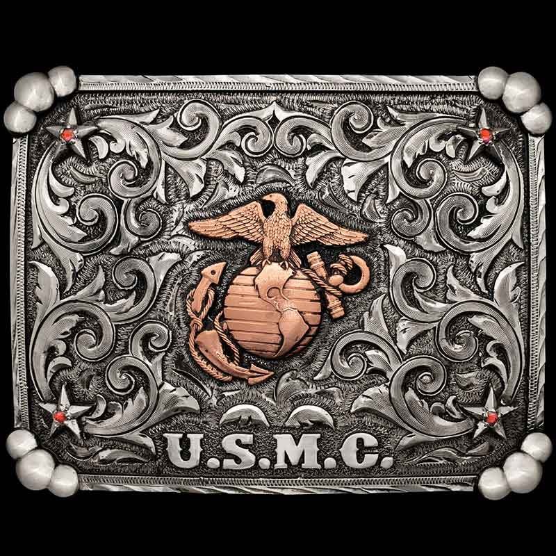In Stock Marine Corps- Ooh-Rah! Order this in-stock buckle and get same-day  or next