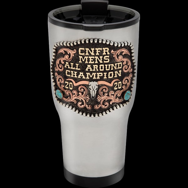 Create a unique Pygora Custom Trophy Thermal Cup by customizing it with your preferred figure, ranch brand, or logo on this Rtic 30 oz. thermo cup.