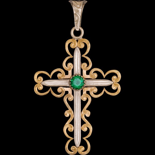 Titus, An outstanding German Silver base all framed by an elaborate hand crafted Jewelers Bronze scrollwork.