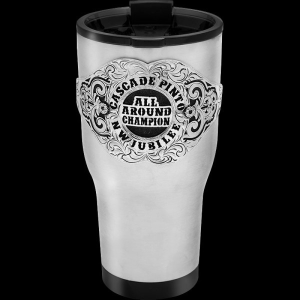 Looking for a unique gift? Our Toggenburg Custom Trophy Thermal Cup is the perfect choice. Customize it with your favorite figure, ranch brand, or logo.