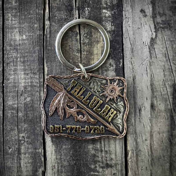 Customizable dog tag - Western Dog Tags MCS