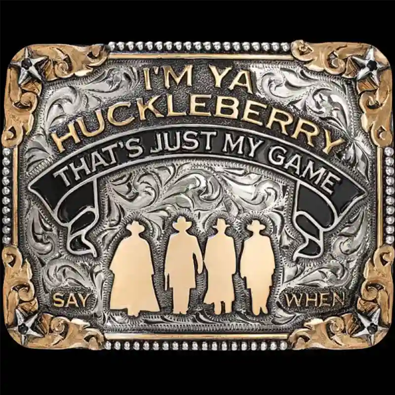 Huckleberry Belt Buckle (In Stock) Huckleberry Belt Buckle (In Stock)
